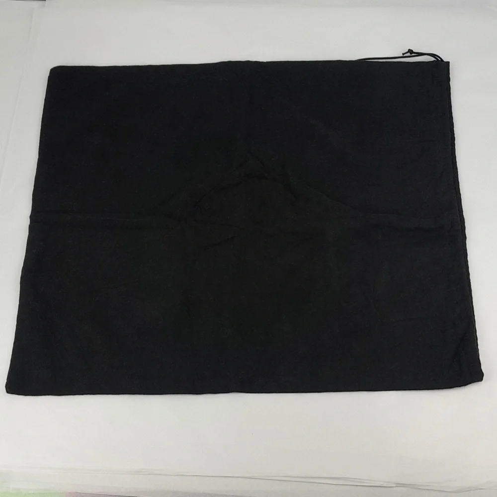 Michael Aram 16x14 Black Drawstring Square Dust Bag